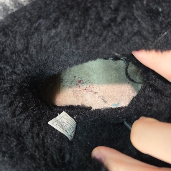 Ugg Australia Women Ankle Bow Leather Sheepskin Boots shoes sz 9 - Picture 12 of 15